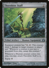 Thornbite Staff - Foil